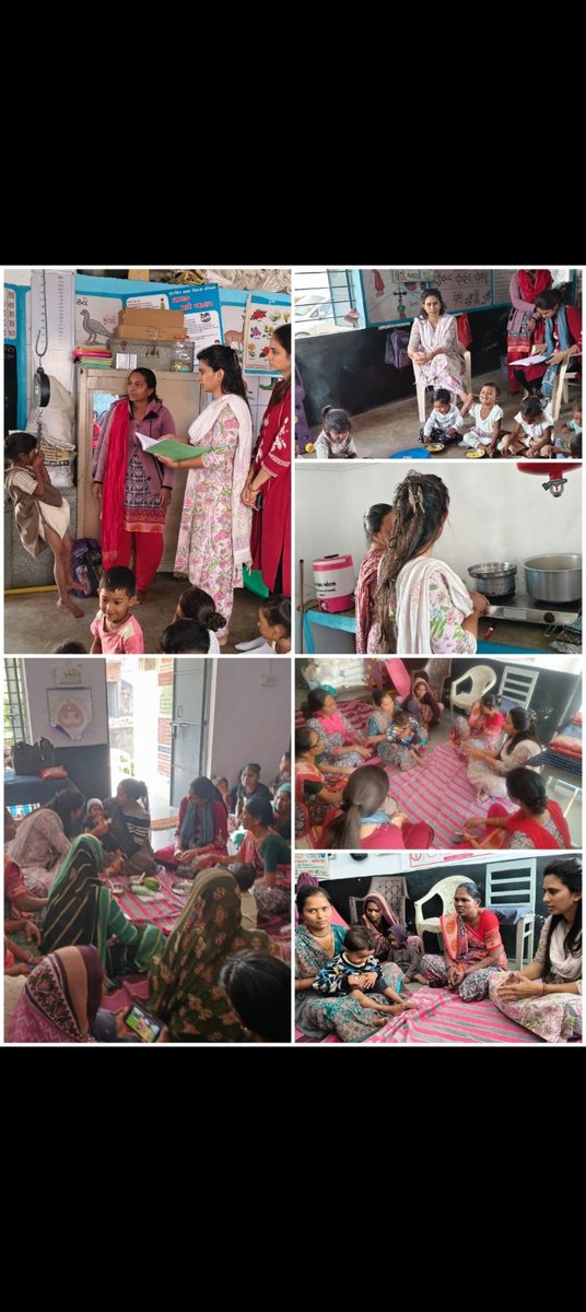 ઘટક -વિસનગર માં કંસારાકુઈ સેજા માં cdpo શ્રી અને મુખ્ય સેવિકા બેન દ્વારા સદુથલા 1 અને કમાણા 4 માં બાળકો ની વજન ઊંચાઈ ક્રોસ વેરિફિકેશન, મેનુ મુજબ નાસ્તો,ecce, મંગળ દીન ઉજવણી, mam બાળક ની મુલાકાત  
<a href="/CollectorMeh/">Collector Mehsana</a> 
<a href="/WCDGujarat/">Women & Child Development, Govt of Gujarat</a> 
<a href="/WCDGujarat/">Women & Child Development, Govt of Gujarat</a> 
<a href="/CollectorMeh/">Collector Mehsana</a> 
<a href="/ddo_mehsana/">DDO Mehsana</a> 
<a href="/POICDSMehsana/">ICDS PO MEHSANA</a>