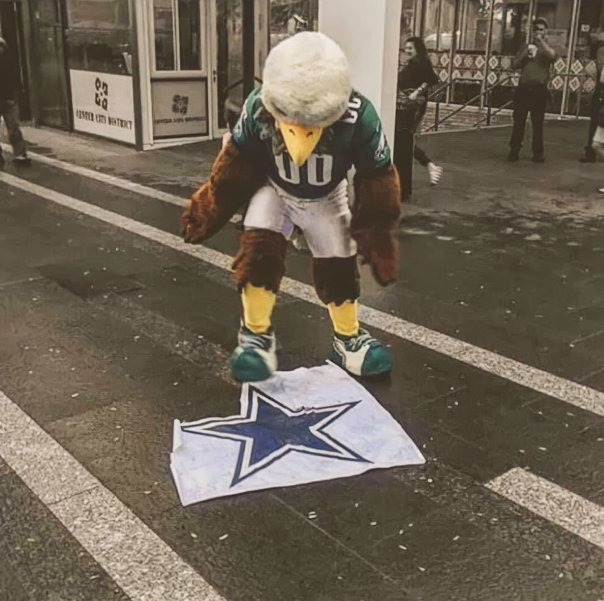 It’s officially eagles vs cowboys week #rivalryweek #FlyEaglesFly
