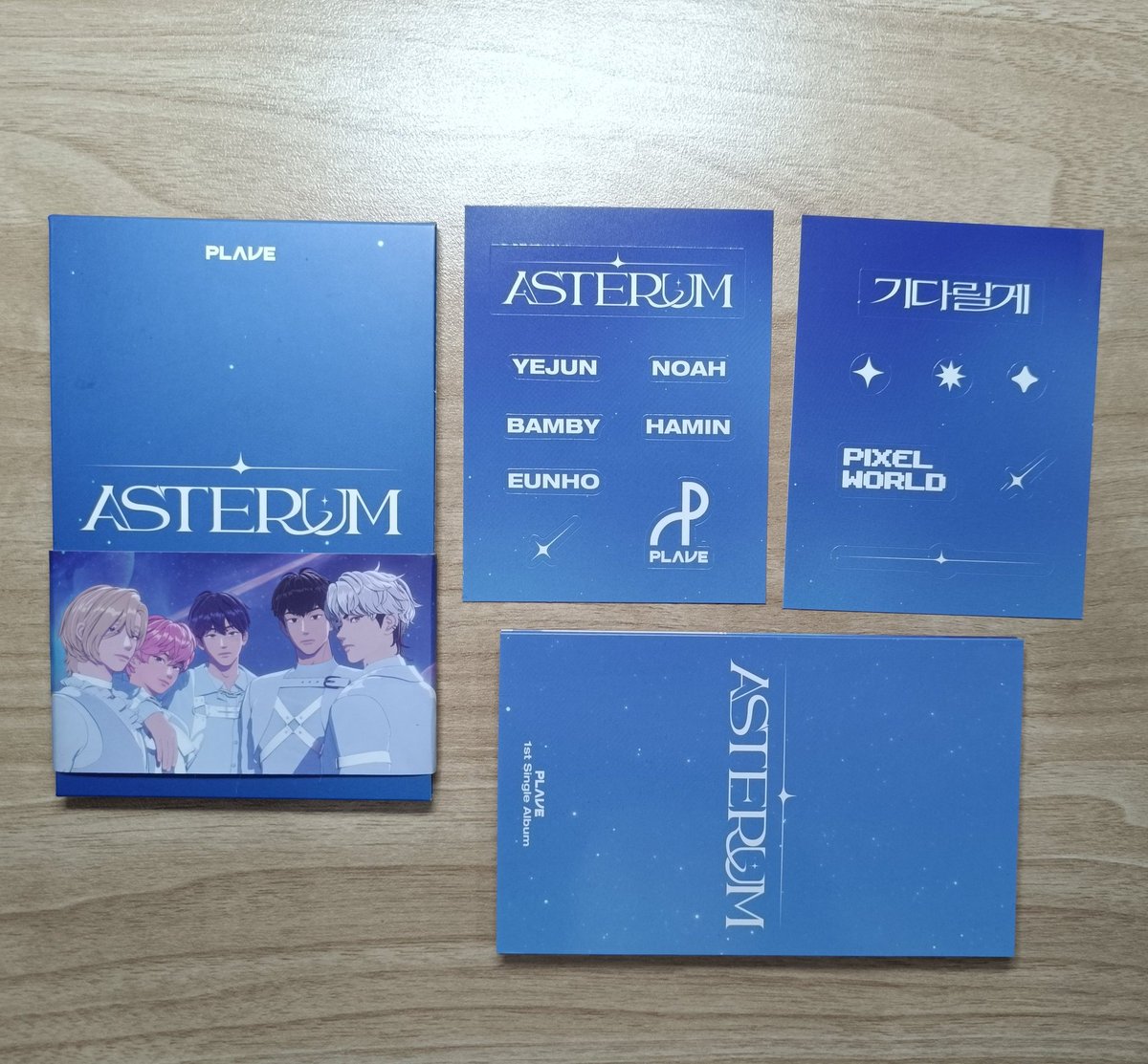 ⊹ ⋆ﾟ꒰১ #ปังแจก ໒꒱ ⋆ﾟ⊹

Giveaway / แจก 🧸🎁 !
— อัลบั้มเปล่า Astreum  ☄️☄️ 

📮 ออกค่าส่ง 45 บาท

🪄 ไม่ได้การ์ดน้า❎ ได้ของตามรูปเลยค่ะ สนใจรับสามารถ dm มาได้เลยนะคะ ! 🥺🤲🏻   #ตลาดนัดplave #พึลลิมาแจก