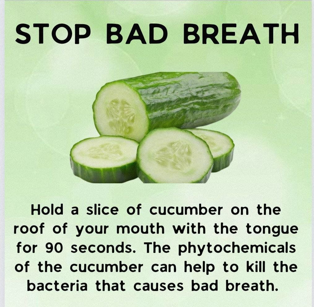 cooltechtipz's tweet image. how to stop bad breath