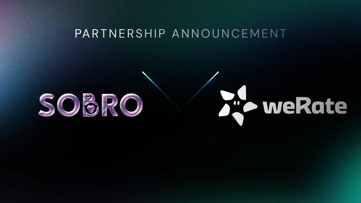 sobrodotxyz's tweet image. Sobro x weRate

We’re teaming up to bring real, verified reviews to the Sobro community. 💬

Your personal referral code will be shared in the official Sobro Telegram
join in, follow the instructions there, and use it on get.werate.io to claim extra credits and unlock a…