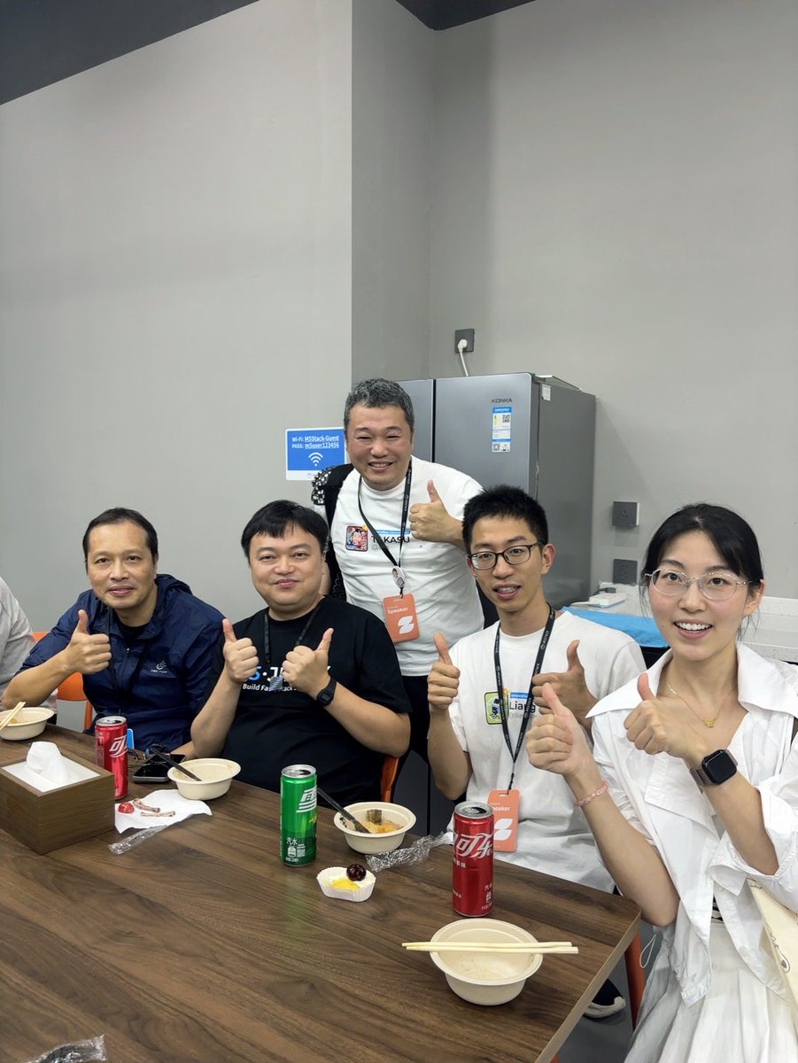 CoCubeRobot's tweet image. So happy to meet so many old and new friends at M5Stack.
#M5Stack
