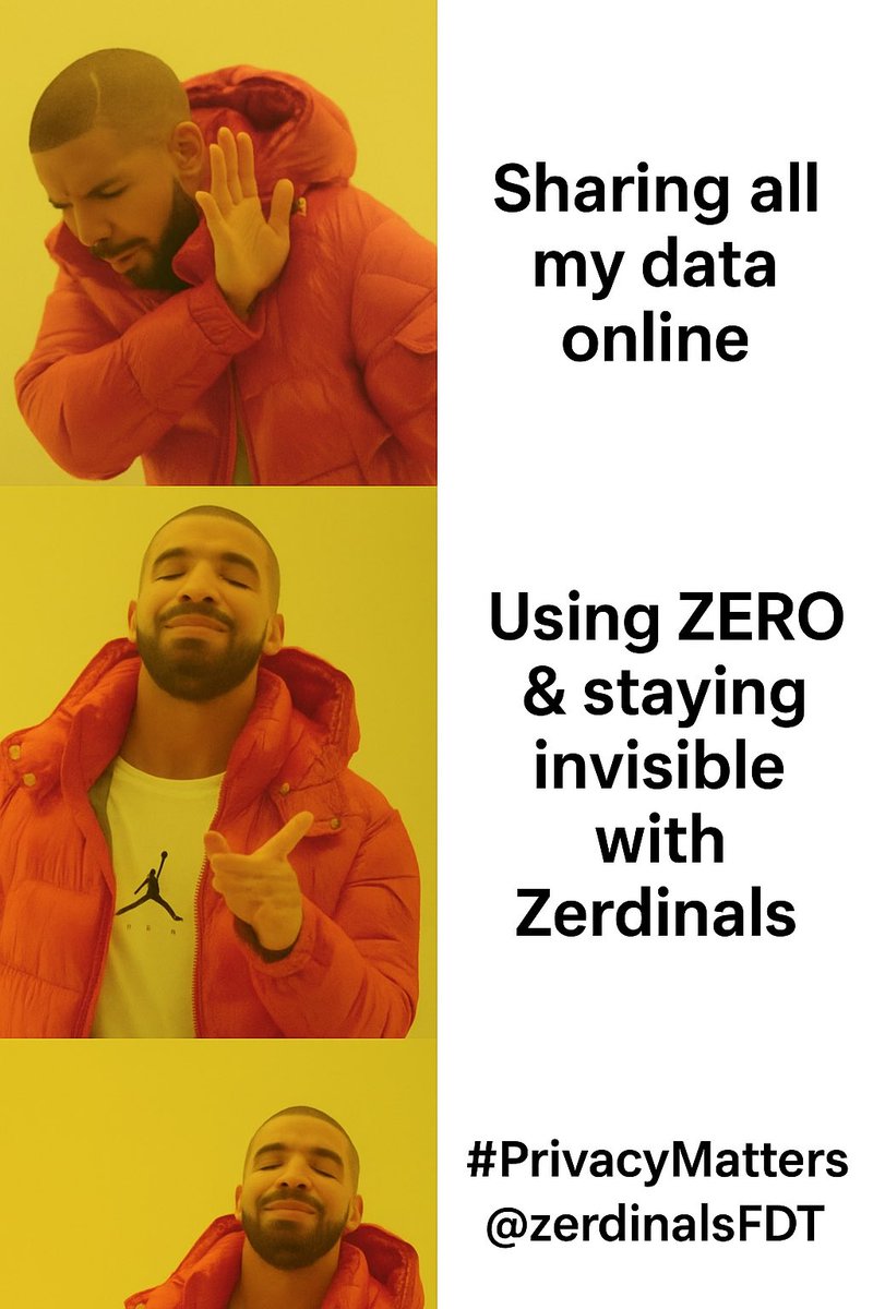 Emreli72's tweet image. ZERO isn’t just a number it’s the future of privacy.
With Zerdinals, we go from 1 to ∞ starting at ZERO.
Count me in. #zerdinals #PrivacyMatters @zerdinalsFDT 🚀