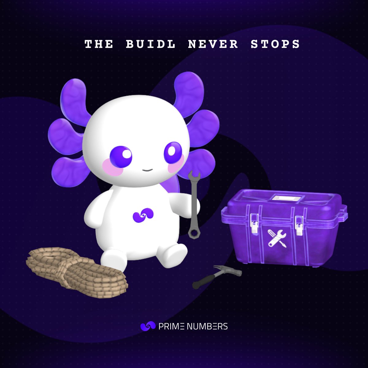 PrimeNumbersFi's tweet image. Primey says the market tests patience, conviction, and the builders behind every product.

Trends shift, sentiment flips, and momentum comes and goes. But the REAL builders don’t stop. They keep pushing forward no matter which direction the market flows.