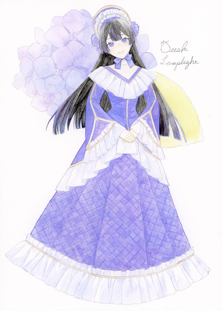 「花持ち 娘」水彩画 野の花スケッチノ-ト: 透明水彩 (新カルチャーシリーズ) | 中島 清隆