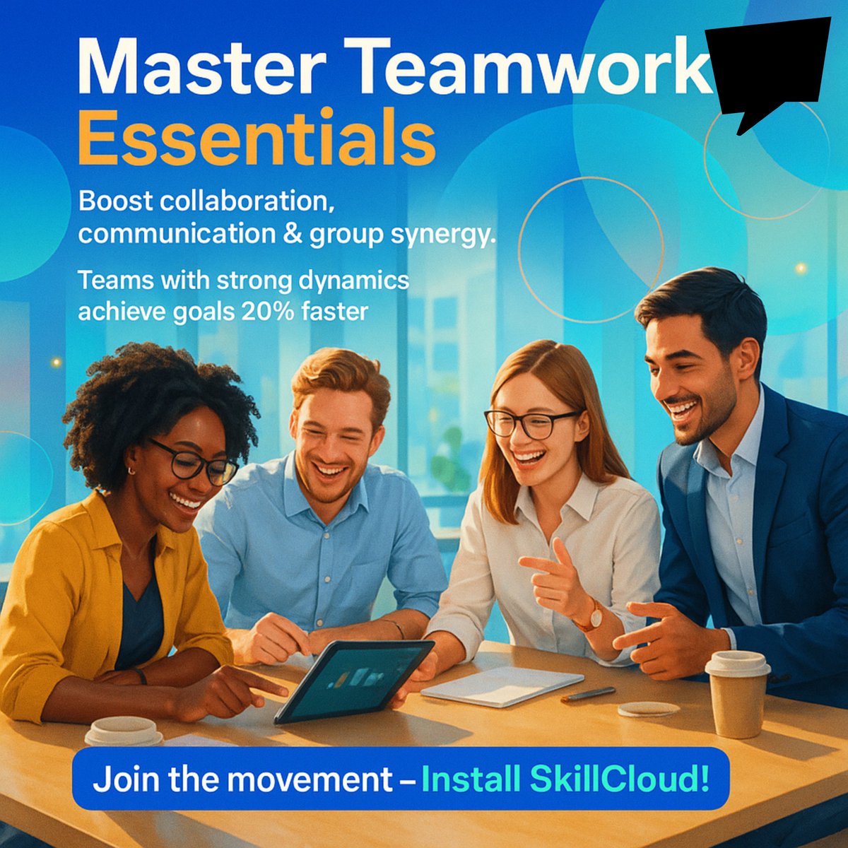 skillcloud's tweet photo. Effective teamwork boosts productivity! 🌟 Learn collaboration, communication, and synergy with SkillCloud

#SkillCloud #Microlearning #CareerBoost #BusyPros #LearnOnTheGo #SkillUp #WorkSmart #RolePlayReady #BiteSizedLearning #ProSkills #TimeEfficient #CareerGrowth https://t.co/KninwK5UrQ