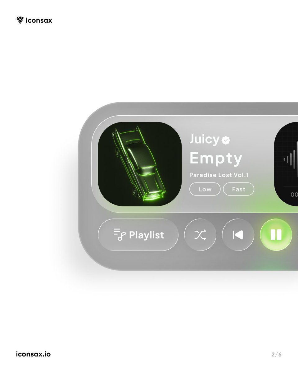iconsax's tweet image. This is Iconsax in action: visual energy, precise rhythm, and design that pushes you forward. ⚡
#Iconsax #UIDesign