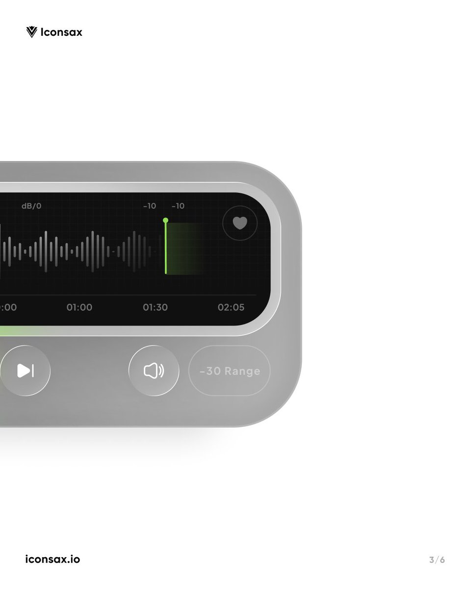 iconsax's tweet image. This is Iconsax in action: visual energy, precise rhythm, and design that pushes you forward. ⚡
#Iconsax #UIDesign