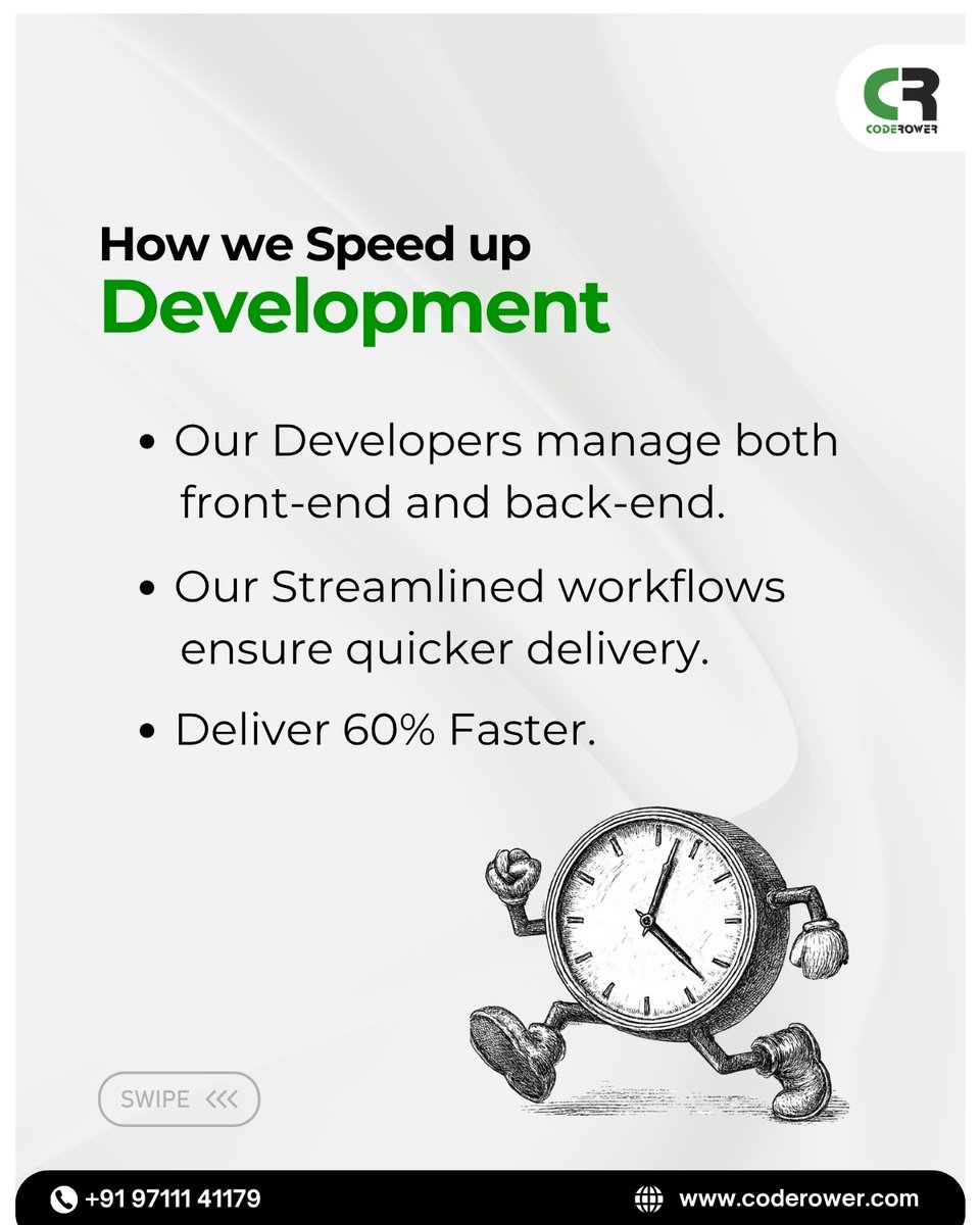 coderower's tweet image. Struggling to speed up product development?

At CodeRower, our expert developers handle frontend, backend, architecture, and deployment — ensuring seamless, scalable product delivery.

📞 Hire your full-stack team:
🌐 coderower.com/page/full-stac…

#fullstackdevelopers #hiredevelopers