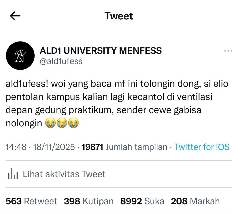 ALD1 AU MENFESS tweet media