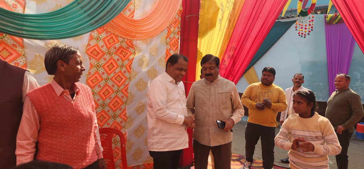 MlcSuresh's tweet image. शामली थाना भवन के गाँव मुंडेट कला में आदरणीय डॉ. बाबूराम कश्यप जी की सुपुत्री के शुभ विवाह समारोह में शामिल होकर अत्यंत हर्ष हुआ।
#sureshkashyap