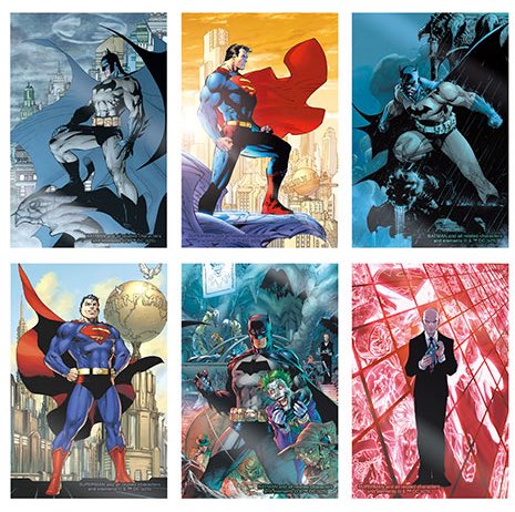 このステッカーセットやばすぎー！ 左上2枚の対になってるバットマンと