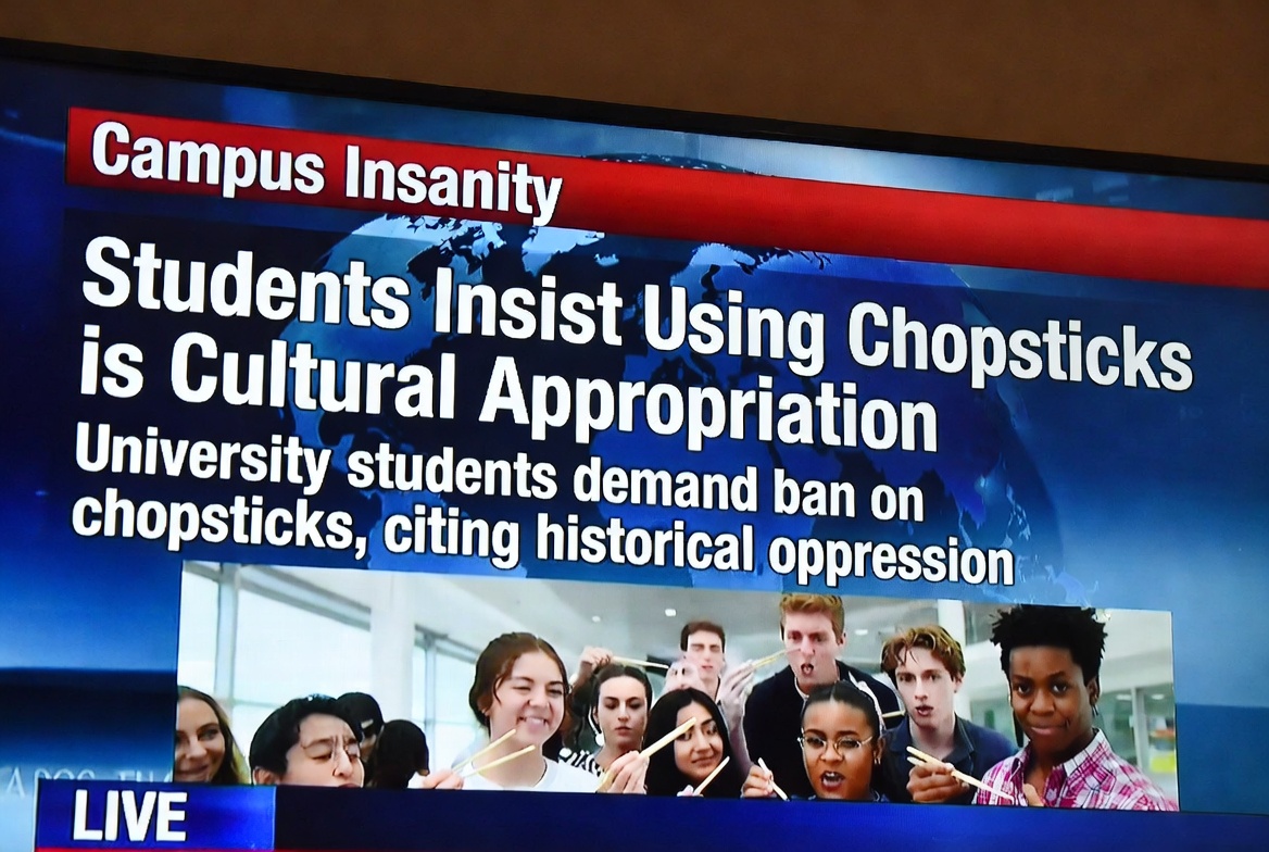 🚨Campus Insanity is here!🚨
Students are now claiming it's “cultural theft” to use chopsticks unless you're Asian 👀🍜
Yes, really.

Don McCarthy breaks down The Great Chopstick Crisis — and the lunacy behind it.

👉 praetorian.today/education/the-… #CampusInsanity
