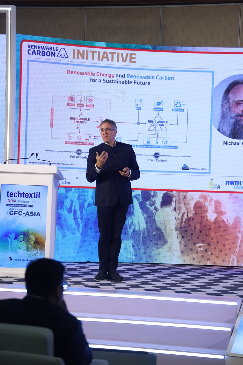 techtextilindia's tweet photo. Session 1 opened with Prof. Thomas Gries, Varqha Bagwan and Max Hergenreder presenting scalable, responsible and innovation-driven fibre solutions for a circular future.

📍 Nesco, BEC, Mumbai
#TechtextilIndia #DornbirnGFC #DornbirnIndia #SessionOne #AdvancedMaterials https://t.co/6QTA9OBAlh