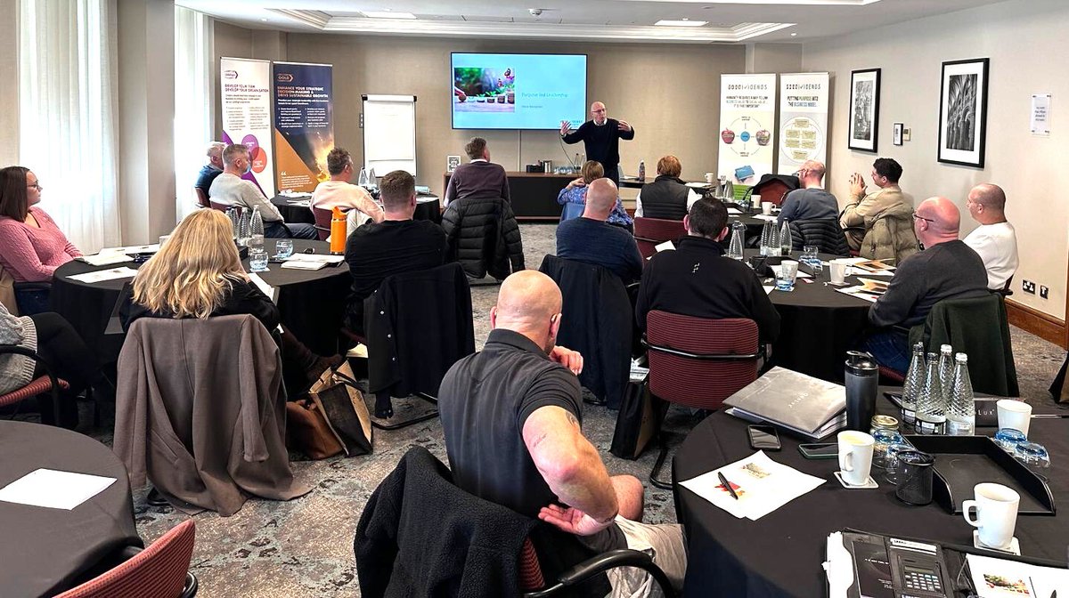 Great to welcome back Steve Kempster for his LEAD™ Masterclass on Purpose-Led Leadership during #GlobalEntrepreneurshipWeek
Purpose-led #leadership generates Good Dividends: stronger communities, better reputation, increased productivity &amp; profitability. Win-win!
#GoodDividends