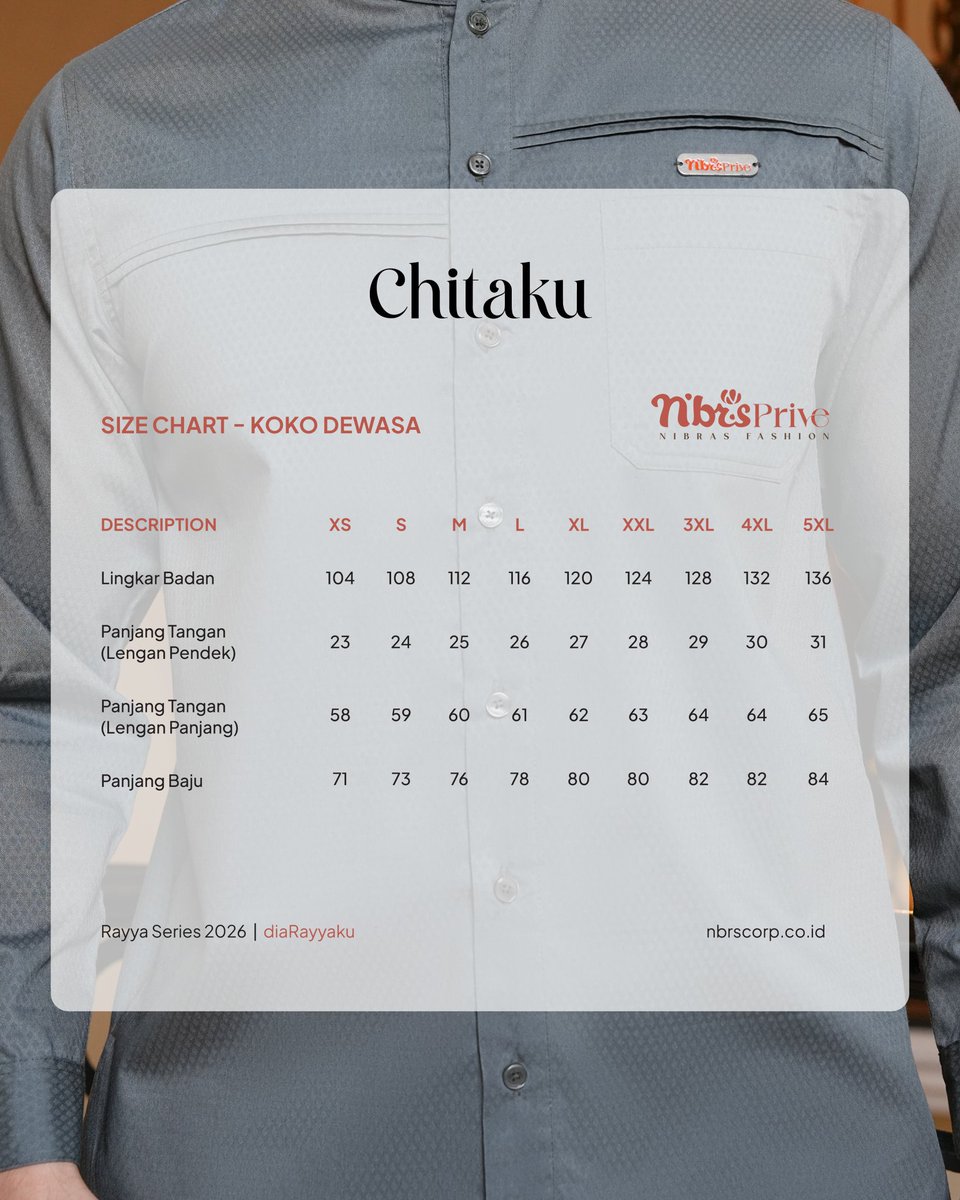 Chitaku Family Set hadir sebagai koleksi eksklusif. 

For order DM

#Selasa