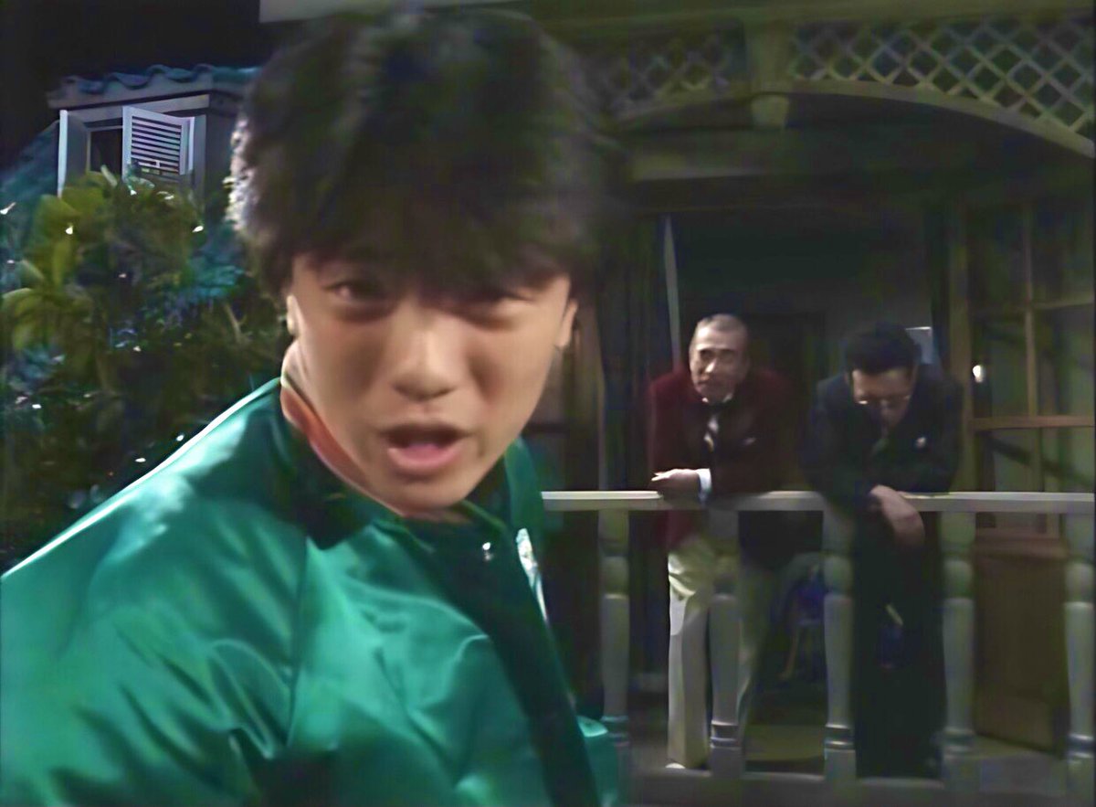 Kfactory2020's tweet photo. 38年前の今日は「オヨビでない奴」第5話わかっちゃいるけどやめられナイ！放送日

岡崎先生の軽率な発言から物語が展開

千歳&amp;叉一郎はその気になり💕
先生に結婚を申し込むも…

先生と亜紀が姉妹で、
何故一緒に暮らしているのか⁉️
実情が解る回👍

酒癖の悪い先生に
終始振り回された風間家だった😆 https://t.co/6D3D6nr9ye