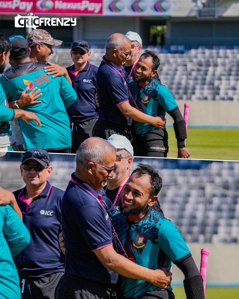 Cricfrenzylive's tweet image. মাসুদুর রহমান মুকুলের সঙ্গে মুশফিকুর রাহিম
#BANvIRE #MusfiqurRahim