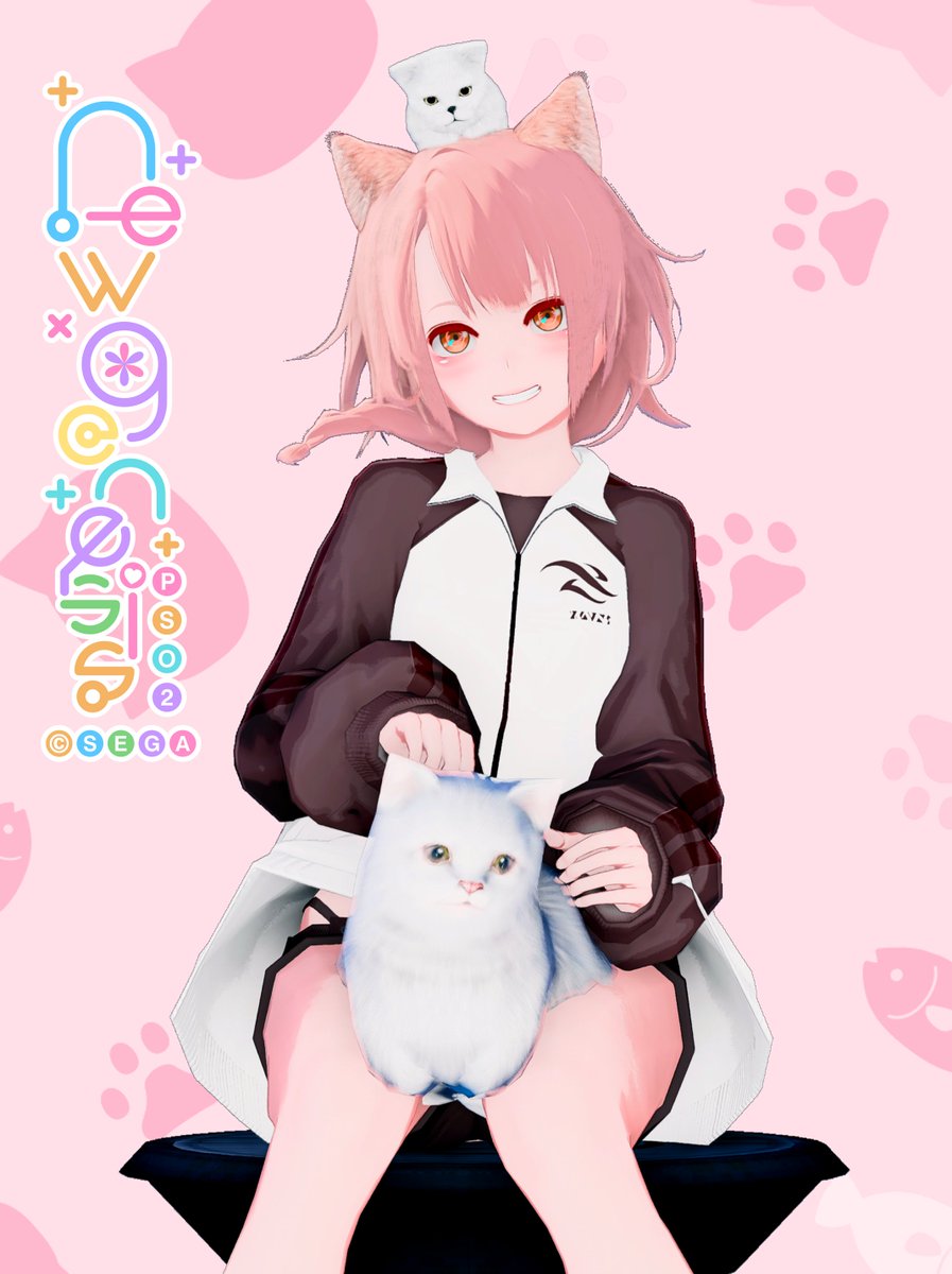 AtoR4400's tweet image. #メンテの日なのでssを貼る
#PSO2NGS_SS
#ma7ロゴ
#OKUMONO

🐱😼🐱✨