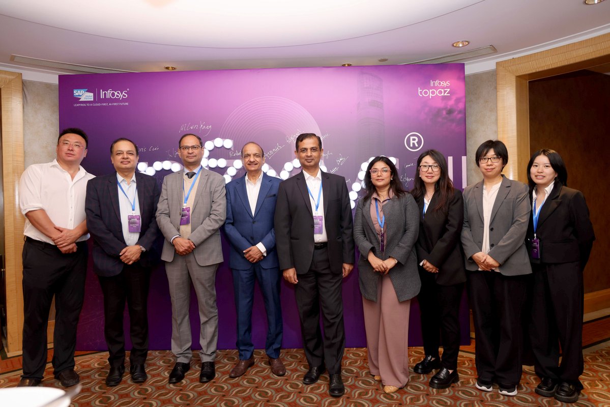 InfosysEvents's tweet image. Thank you to everyone who joined us at AI at the Core: Accelerating Enterprise Evolution in Shanghai!

Together, we’re driving innovation and shaping the future of intelligent enterprises.

#InfosysSAPShanghai #SAPInnovation #SAPCloud #InfySAPServices #EnterpriseTransformation