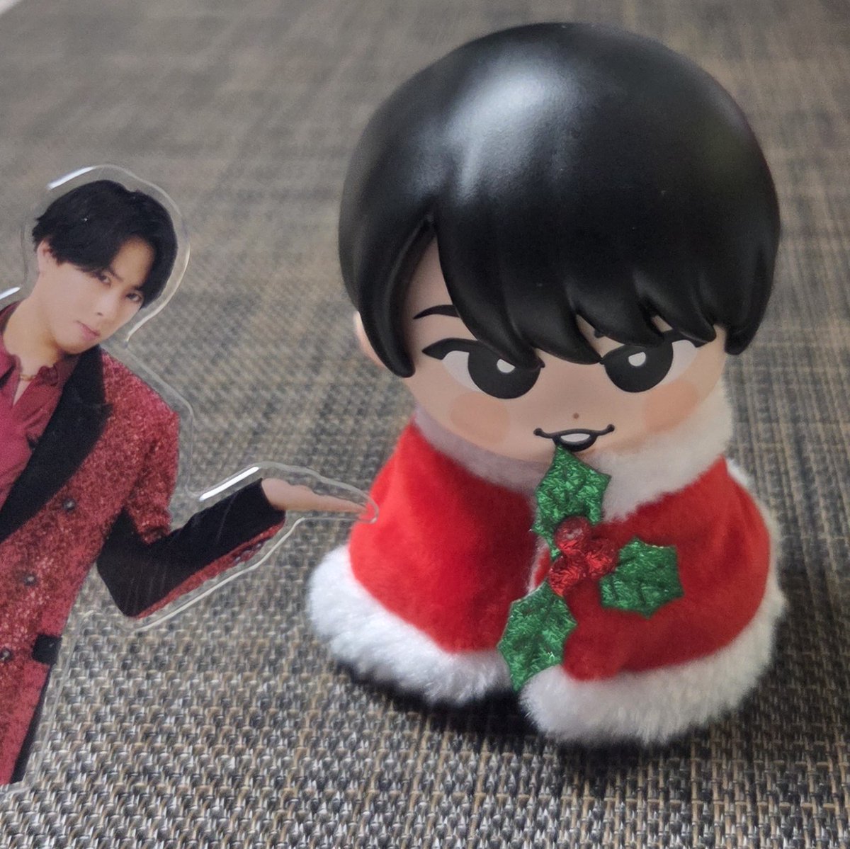 こちらだてソフビクリスマス仕様です🌹 可愛いです🎄.*🎁🎅🌟 ソフビの