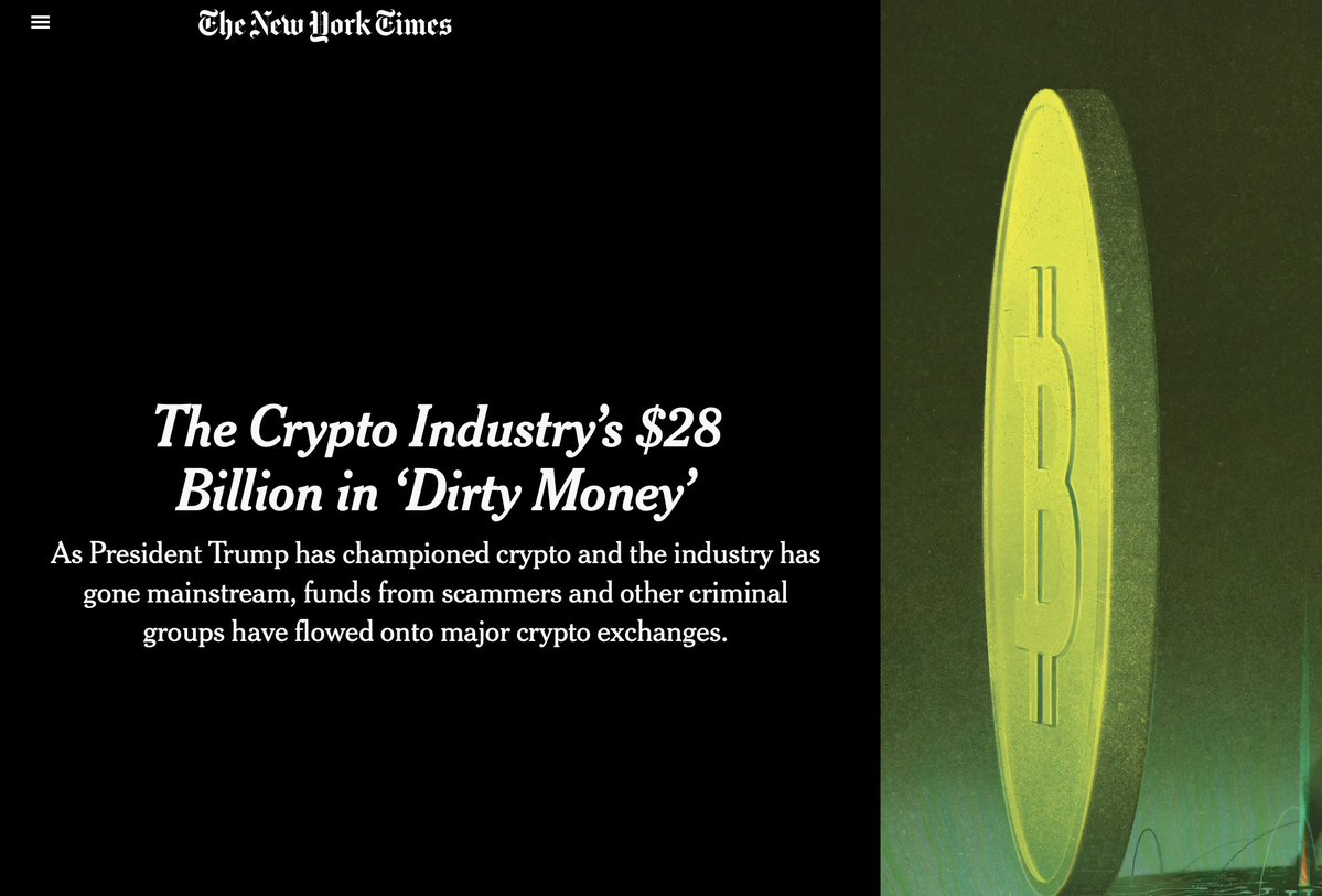 L0laL33tz's tweet image. The ICIJ has published a series of articles on Bitcoin&apos;s use in money laundering, and it mainly operates from the premise that any transaction that is operated without KYC/AML is suspicious of a crime.

These are dangerous generalizations that leave absolutely zero room for the…