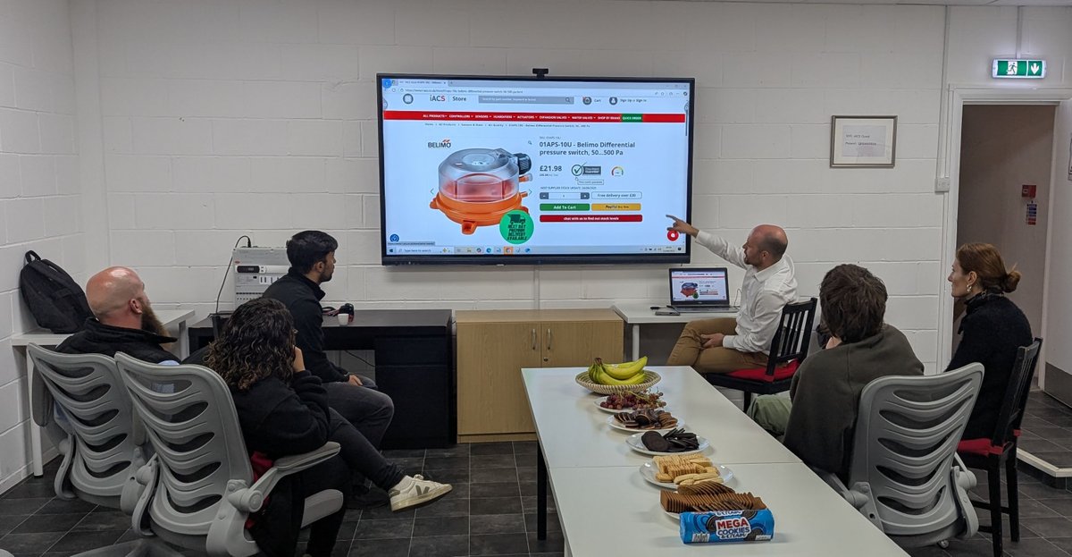 iac_systems's tweet image. Behind the scenes at iACS! Our sales &amp;amp; marketing teams got the first look at the redesigned iACS store.

New features:
✅ Live stock view
✅ Live chat for instant support

Shop smarter, faster → i-acs.co.uk/store

#HVAC #BMS #SmartControls #iACS #Ecommerce #HVACParts