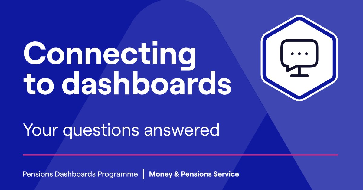 PensionsDboards's tweet image. We&apos;re now in the last 12 months before the final connection deadline for #PensionsDashboards – 31 October 2026. 

By this date, all pension providers and schemes in scope need to have completed connection.

In this article, we answer your connection FAQs: ow.ly/7ggE50XrTMa