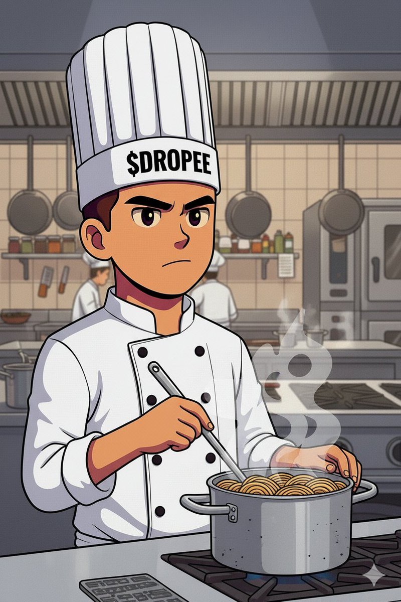Brainbox_34's tweet image. $DROPEE is cooking something big 🤠
Who’s ready for the rewards, fam? @dropee_app 💜