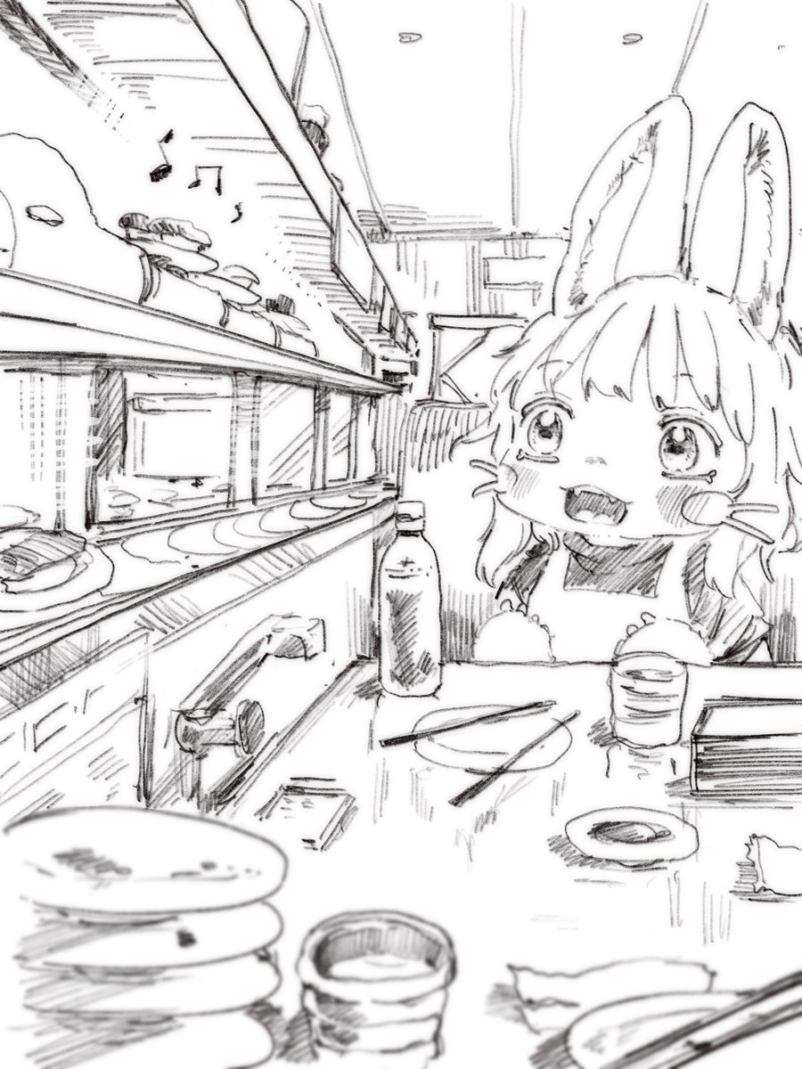 新刊は過去の絵を少しだけリメイクしてるものもあるよ
もう少々お待ちくださいっ