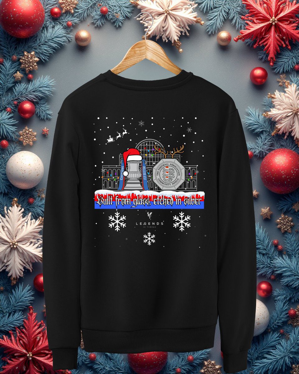 🎅 PALACE Christmas Jumper GIVEAWAY 🎅

We’ve teamed up with <a href="/LegendsInThread/">Legends in Thread</a> to give away their ultimate Christmas jumper!

To enter:
👉 Follow <a href="/PalaceReport/">Palace Report</a> and <a href="/LegendsInThread/">Legends in Thread</a>
🔁 Retweet this post
✅ Like this post

Winner announced on Monday!

#CPFC