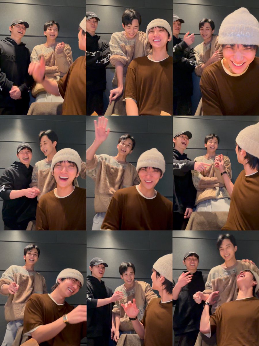 wonubliss's tweet image. they just kept laughing and laughing. be happy always, boys! 😭