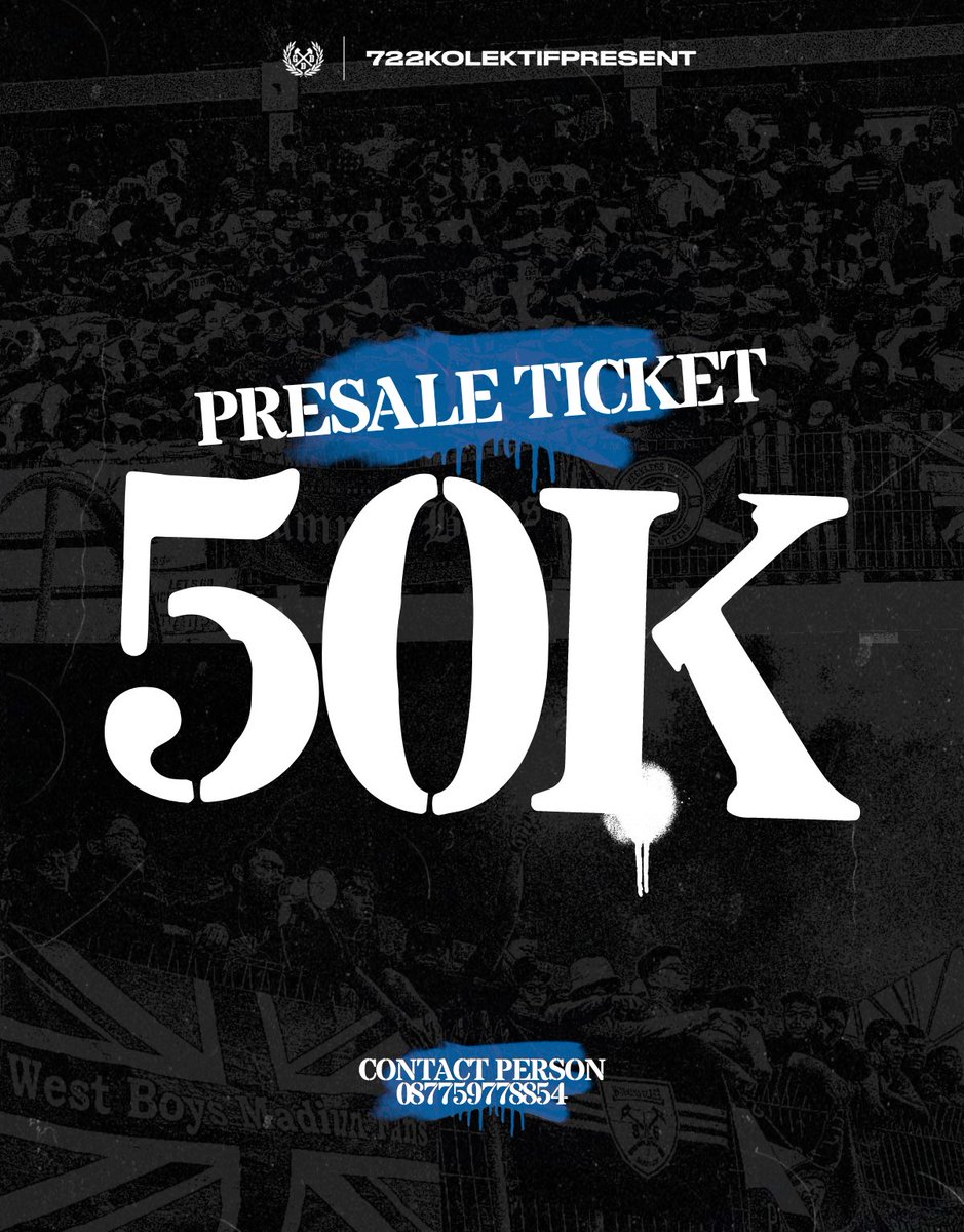 greatbullboys's tweet photo. Welcoming Season‼️
Dari Tangan Ke Tangan #3

Presale online bisa mengubungi 0877-5977-8854 (Whatsapp) dan Offline bisa langsung ke Store Public Merch x Membekas27 (Jl. Ronggo Tohjoyo no.22 Madiun)

#greatbullboys #daritanganketangan https://t.co/5Zjofz4Hpb