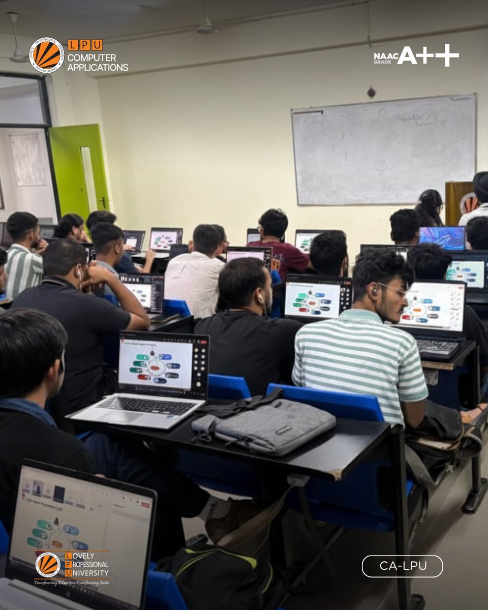 LPUComputerApp's tweet image. Empowering students through real-time learning!
SCA-LPU conducted an insightful Guest Webinar to strengthen industry-based skills and exposure.
 #SCALPU #GuestWebinar #TechLearning #IndustryConnect #StudentDevelopment