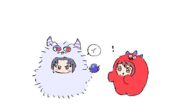 i7_madomado's tweet image. 謎の三次創作、アルビノモい(ほんまに謎)