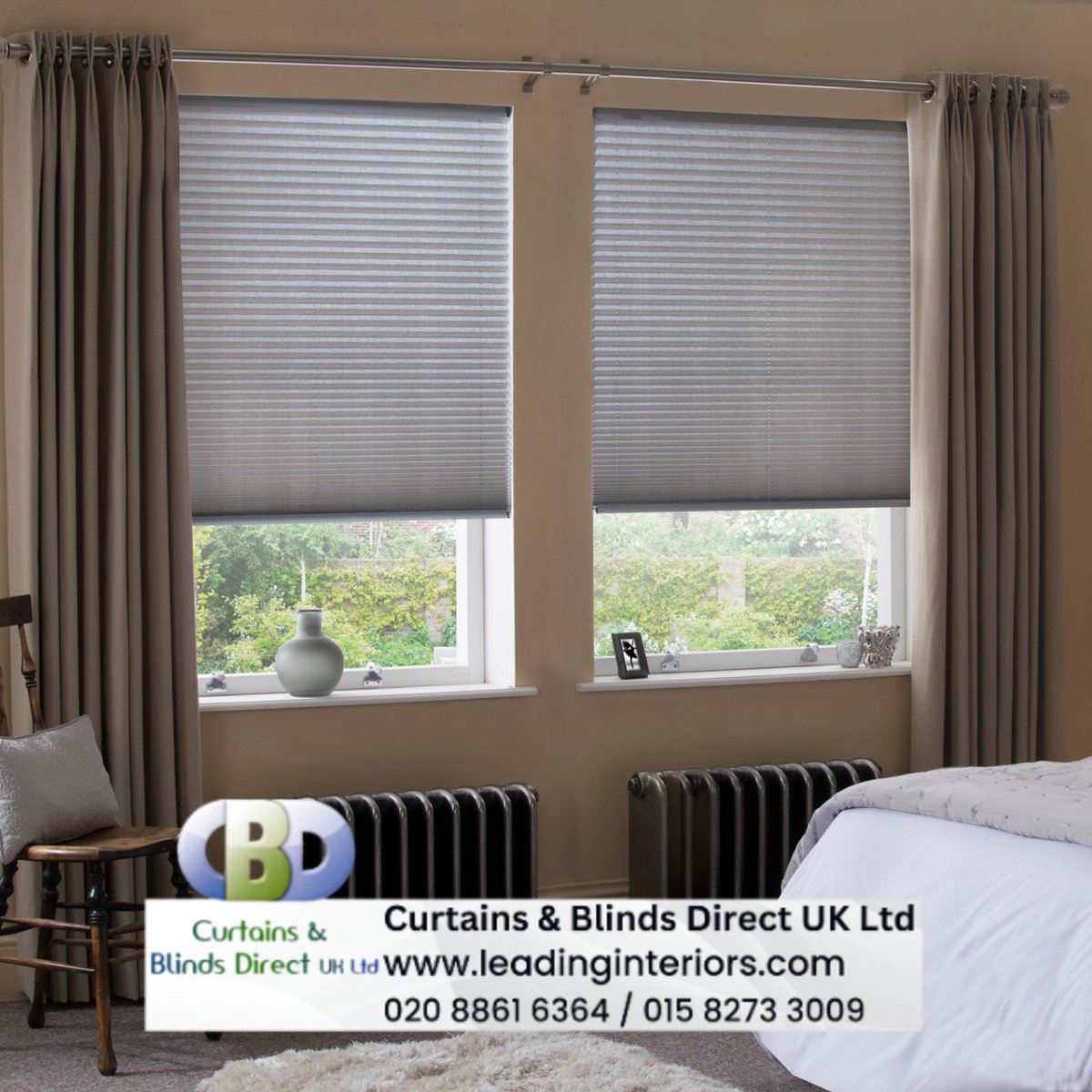 CBDUKLtd's tweet image. The Clever Blind That Does It All! 💫

Looking for a blind that&apos;s as smart as it is stylish? Meet our Pleated INTU blinds – the ultimate all-rounder for any room in your home! 

📞 020 8861 6364 | 01582 733 009
#PleatedBlinds #ModernHome #LightControl