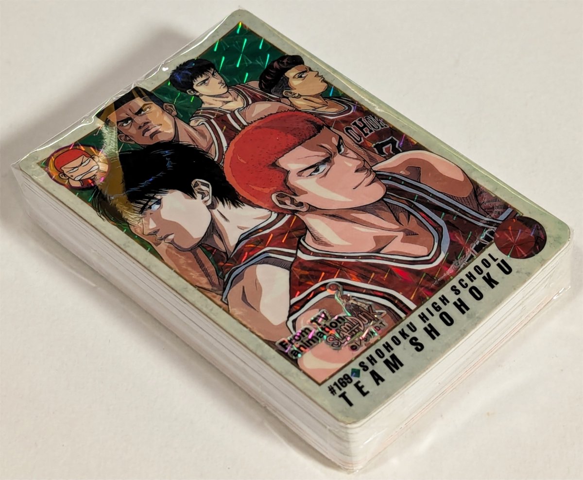 スラムダンク #カードダス 本弾PART5 フルコンプ、入荷しましたー