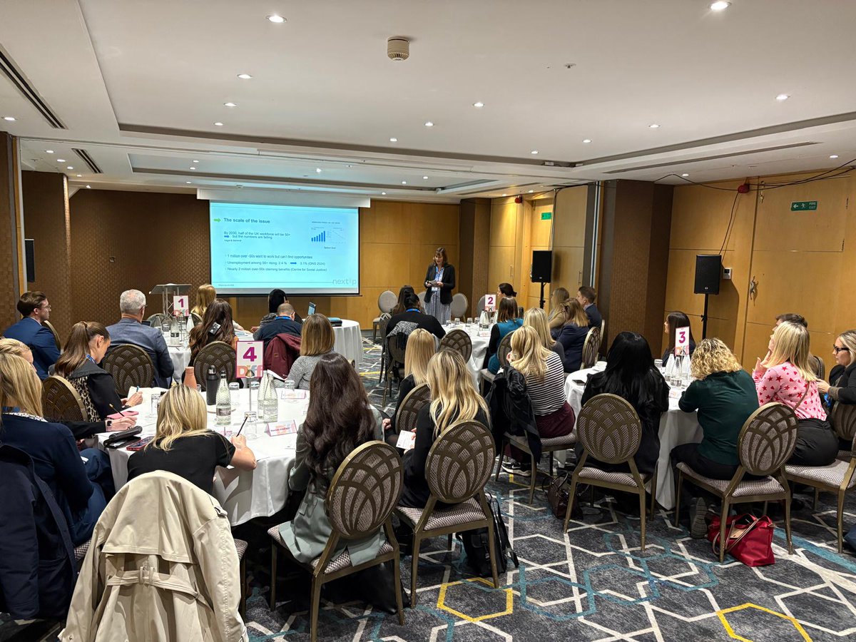 mortgagesols's tweet image. 🌟 The first Executive Briefing of the #DIFF calendar year has officially begun! 
From AI’s role in tackling ageism to the value of multigenerational teams, today will challenge assumptions, spark new ideas and highlight the real impact of age diversity in our industry.