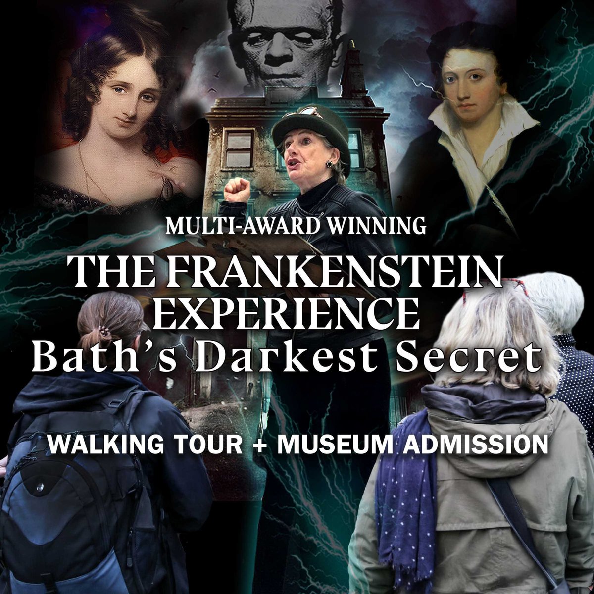Show of Strength Theatre Company are running the Frankenstein Experience in Bath this December. Includes a one-hour walking tour and entry to Mary Shelley's House of Frankenstein. Perfect for Gothmas backstagebristol.com/alt-christmas-…