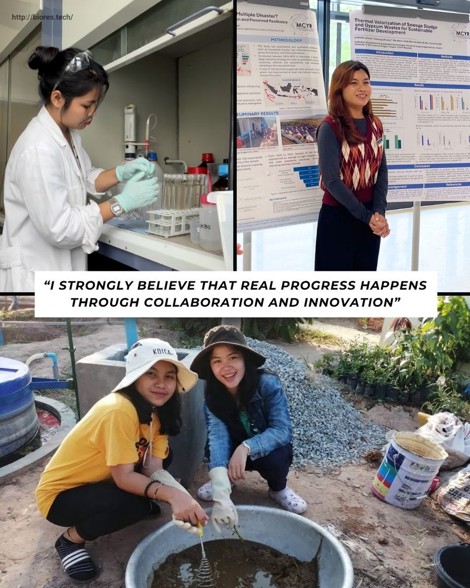 BioRes_Tech's tweet image. 🌿 Meet BRT’s new PhD student - Chhorth Chhiengputheavy!
🔬 Theavy, from #Cambodia, has joined the BRT as a PhD student at @CZUvPraze. She is passionate about renewable energy &amp;amp; aims to support sustainable solutions for communities in Cambodia.
🔗biogas.czu.cz/en/r-19017-tea…