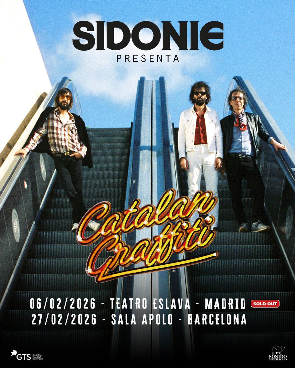 Madrid està SOLD OUT i per Barcelona queden menys de 100 entrades.

Aquí deixem el link per qui no es vulgui quedar sense: shorturl.at/MJQ2J