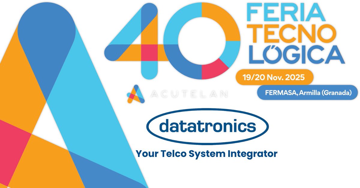 We’re excited to announce that we’ll be present at ACUTELAN 2025 this week!

Great opportunity to share our insights on how networks are evolving and how operators are transitioning from legacy infrastructures to cloud-native environments.
—
Your Network. Our Commitment.