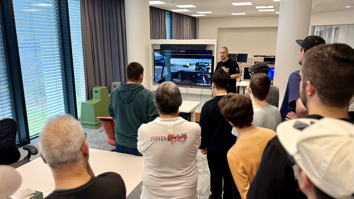 SCSsoftware's tweet image. What a day! 🎉 Fans from all over the world, even as far as South Korea, joined us for our third SCS Fan Day 🌎

The afternoon included a full studio tour, a behind the scenes look at some of our projects, a ride in our 4D Motion Simulator, chats with our teams and our CEO Pavel…