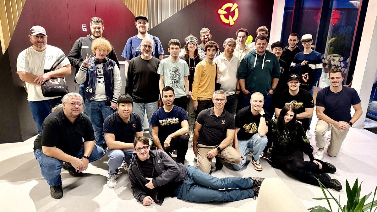 SCSsoftware's tweet image. What a day! 🎉 Fans from all over the world, even as far as South Korea, joined us for our third SCS Fan Day 🌎

The afternoon included a full studio tour, a behind the scenes look at some of our projects, a ride in our 4D Motion Simulator, chats with our teams and our CEO Pavel…
