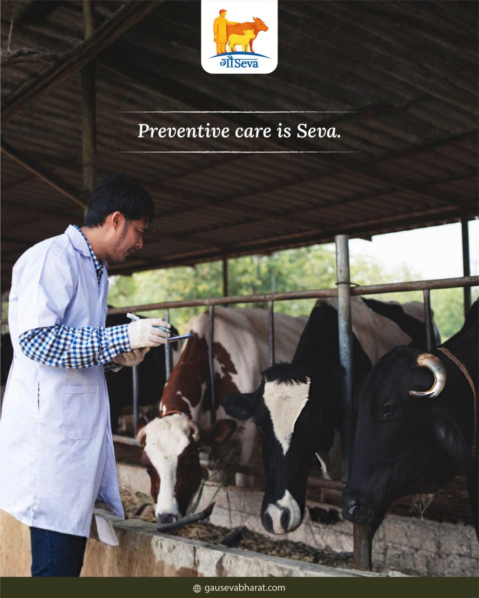 Regular vet checkups save lives before pain begins. 
Support wellness at  zurl.co/ArAIg 

#CowHealth #CompassionInAction