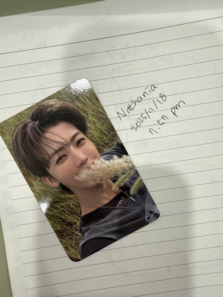 ₊˚ʚ₍ᐢ.  ̫.ᐢ₎₊˚ 𝙉𝙖𝙩’𝙨 𝙋𝙧𝙤𝙤𝙛𝙨 ✧ ﾟ.

Jaemin garden poca from Beat It Up showcase 🌱