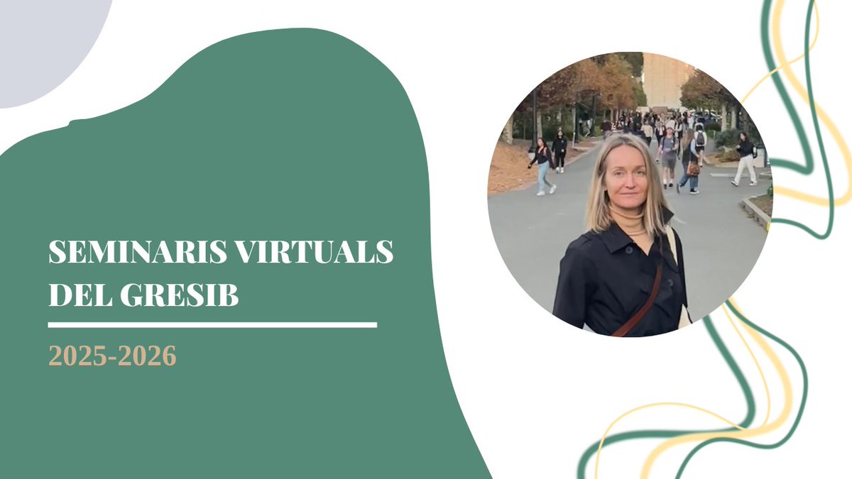 Bon dia! 👋 
Ja està disponible al nostre YouTube el seminari de Sílvia Perpiñán:  «Microvariation in L2 Acquisition: The Acquisition of Spanish Copulas by Italian and Portuguese»       

 No te'l perdis!🥳

Més info: gresib.uib.cat/2025/10/31/sem…

Vídeo📽️ bit.ly/YT_Sem-Perpiñán