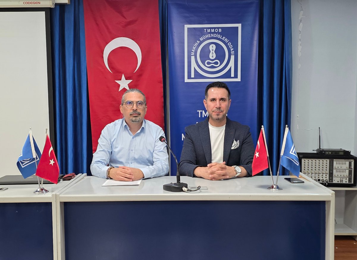 📢MMO Adana Şube Başkanı Ümit Galip Uncu ve İMO Adana Şube Başkanı Hıdır Çak, Adana’da meydana gelen iş kazalarıyla ilgili ortak açıklama yaptı

⚫ DENETİMSİZLİK VE GÜVENCESİZ ÇALIŞMA İŞÇİLERİ ÖLÜME SÜRÜKLÜYOR!

Açıklama metni için👇🏻
adana.imo.org.tr/TR,212267/mmo-…