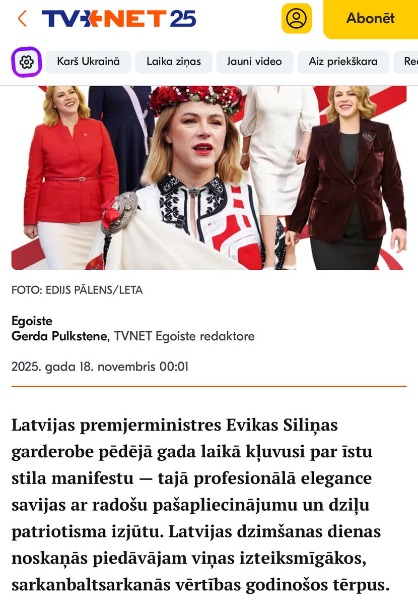 Cik atceros, tik dziļi vadoņu pakaļā bez ziepēm nemēģināja ielīst pat komunistu okupācijas prese.
m.youtube.com/shorts/_TP6VMG…