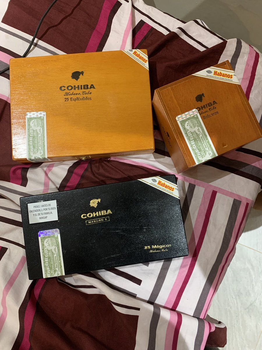 ynw_do's tweet photo. Attention🔥🔥🔥
CUBAN MADUROS CIGARS.     on sale!!!!!
Sealed in a Box(fresh) 
Authentic and Verifiable ! ❤️

Check last frame for prices 🙏🙏🙏
RT WIDE FOR ME 🔥❤️
Contact :0531381308 on WhatsApp or call! https://t.co/WwRkIM6QmK